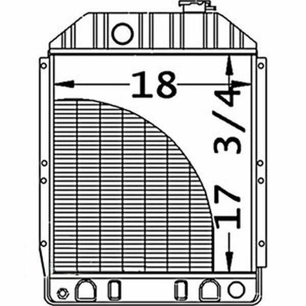 Aftermarket Radiator MG771716